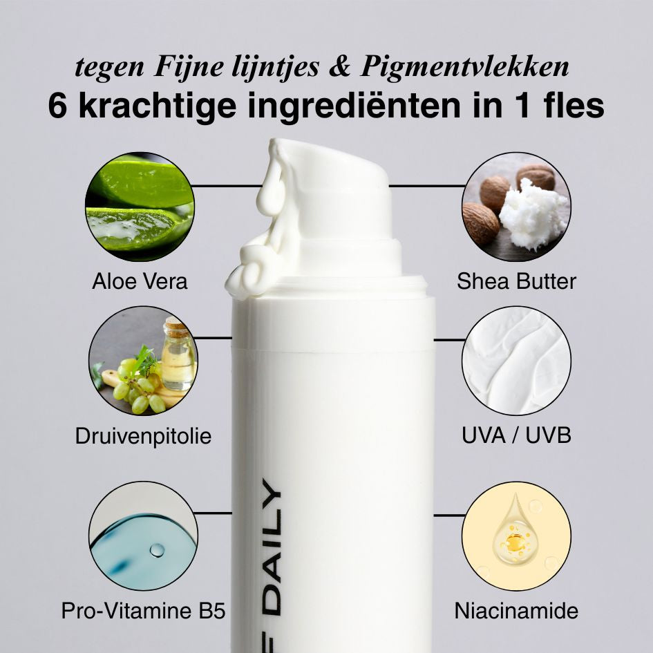 Deze SPF-crème is het enige wat werkt tegen huidveroudering